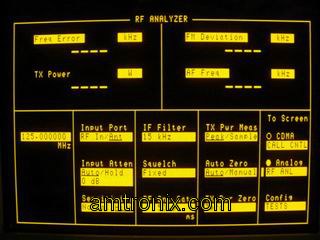 e8285a rf
              analyzer screen